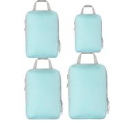 Dadi a compressione | Set da viaggio da 4 pezzi per l'organizzazione - Borsa per il trasporto espandibile, riutilizzabile per valigie, escursioni, volo, campeggio, bagagli zaino