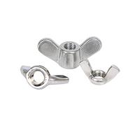 Dadi a farfalla di serraggio, Dadi Ad Alette In Acciaio Inossidabile 304 for Orecchie Grandi E Piccole, Dimensioni Multiple M3-M20(Small ear M5 5PCS)