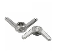 Dadi a forma di corno di pecora M6 M8 M10 M12 M14 M16 M18 M20 M22 M24 Dado ad alette a farfalla in acciaio inossidabile 304 Dado a vite manuale di forma speciale(Quantity 10pcs,M16)