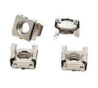 Dadi a gabbia per armadi rack per server, Gabbia for carte Quartetto Dado Galleggiante Cassetta Elastica M4 M5 M6 M8 M10 Acciaio Al Carbonio 5/10 Pz(M10 5pcs)