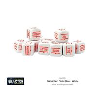 Dadi A Ordine A BOLT - BIANCO - WARLORD - WW2 - Inviato Prima Classe