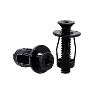 Dadi a rivetto M4 M5 M6 M8 Dado a espansione Molly Jack Vite a petalo Morsetto for dado metallico Rivnut(Phillips Flat(Black),M5x18(5Pcs))