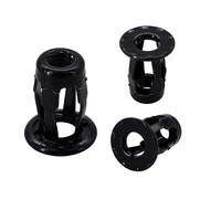 Dadi a rivetto M4 M5 M6 M8 Dado a espansione Molly Jack Vite a petalo Morsetto for dado metallico Rivnut(Nut Only(Black),M5x18(10Pcs))