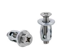 Dadi a rivetto M4 M5 M6 M8 Dado a espansione Molly Jack Vite a petalo Morsetto for dado metallico Rivnut(Phillips Flat(Silver,M4x16(5Pcs))