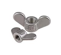 Dadi ad alette in acciaio inox A2, misure multiple, 5 pz(M8)
