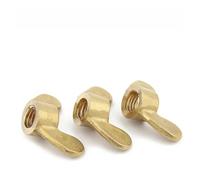 Dadi ad alette in ottone M3 M4 M5 M6 M8 M10 M12 M14 Grande orecchio Farfalla Forma speciale Vite manuale Dado Artiglio(M12-1pcs)
