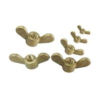 Dadi ad alette in ottone M4x0.7 M5x0.8 M6x1.0 M8x1.25 M10x1.5 M12x1.75(M4)