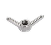 Dadi ad alette M6/M8 a serraggio manuale in acciaio inossidabile 5 pz(M8)