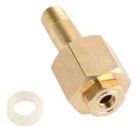 Dadi adattatori CGA 320 NPT1 / 4 in ottone con guarnizioni | Set adattatori per bombole professionali con guarnizioni per l ' installazione del regolatore Accessorio