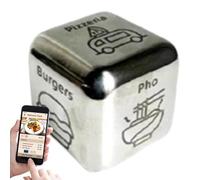 Dadi alimentari, cubi alimentari decisionali | Giochi di dadi che cosa per cena coppie dadi decisionali | Lui la loro idea di appuntamento notturno, pasto romantico, decidere di mangiare dadi per