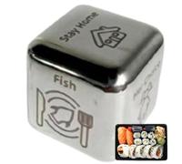 Dadi alimentari - Giochi di dadi Cosa per cena Coppie Decisione Dadi, Lui Il suo appuntamento Notte Idea Romantico Pasto Dadi Food Decider per Capodanno San Valentino