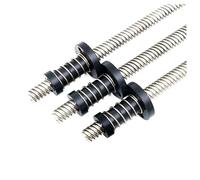 Dadi anti-gioco T8 POM Compatible with stampante 3D compatibili con asta filettata Acme da 2 mm / 4 mm / 8 mm Elimina lo spazio vuoto Accessori CNC fai da te(Pitch 2mm Lead 4mm)