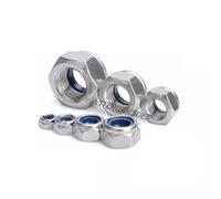 DADI AUTOBLOCCANTI M14 M16 M18 M20 BASSI 985 ALTI 982 ZINCATO PASSO GROSSO