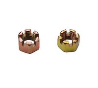 Dadi castilati per asse ruota M14 x 1.5 14 mm, 125 cc, 150 cc, quad, motocross, quad, quad, quad, confezione da 2