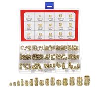 Dadi con inserto filettato zigrinato - M2/M3/M4/M5/M6 femmina metrica, 300pz