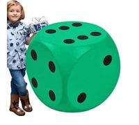Dadi da gioco da tavolo - Dadi extra grandi, dadi da gioco Jumbo da 15 cm | Dadi grandi in schiuma, lezioni di matematica, sussidi didattici in adi per party game, giochi da tavolo a pagament