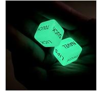 Dadi da gioco per feste romantiche fosforescenti - Giochi da camera da letto - Giochi di coppia s8