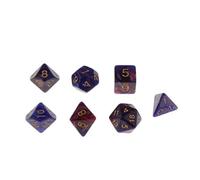 Dadi Da Gioco Plastici 14 Pezzi Per D | set completo, forme varie, resistenti all'usura