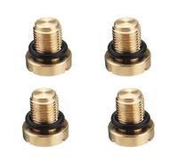 Dadi Dei Bulloni Ruote Compatibile con BMW E36 E39 E46 4 pezzi Vite spurgo serbatoio espansione liquido raffreddamento radiatore in ottone OE 17111712788 11537793373
