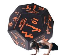 Dadi di allenamento per l'esercizio fisico, dadi di esercizio,Gioco dei dadi di fitness a 12 lati - Strumento di allenamento portatile per la palestra domestica e le attività sportive all'aperto allen