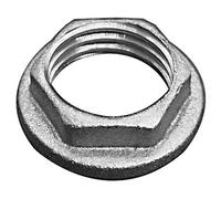 Dadi di bloccaggio esagonali in ottone Raccordo for tubi Dado flangiato 1/8" 1/4" 3/8" 1/2" 3/4" 1" Filettatura femmina Tappo con gambo esagonale(Flange-Nickel plated,3/8")