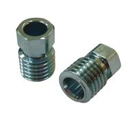 Dadi di compressione Jagwire Workshop Magura MT Compression Nut (x10) Argenté