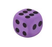 Dadi di gioco in schiuma - dadi giganti del bordo portatile | in schiuma di schiuma gigante leggera a dot in schiuma morbida | Dice per bambini, aule, giochi di matematica
