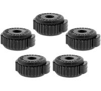 Dadi di plastica del piatto del rilascio rapido messo per le parti dello strumento di percussione 5pcs