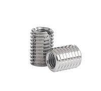Dadi di riduzione con manicotto, Dado di riduzione con inserto filettato interno ed esterno in acciaio inossidabile M2 a M12, confezione da 2, 5 o 10 pezzi(M6 M10X14X5pcs)