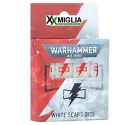 Dadi Dice Bianchi 16mm 16pz. White Scars 55-67