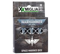 Dadi Dice Grigi 16mm 16pz. Space Marines 48-111