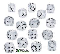 Dadi Dice Trasparenti 16mm. 16pz. Ogor Mawtribes 65-32
