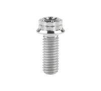 dadi e bulloni assortiti， 3 pezzi di titanio M10X20/25/30/35/40/45/50/55/60/65/70mm Torx passo 1,25/1,5 mm for auto e moto(Titanium,M10X25mmxP1.5mm)