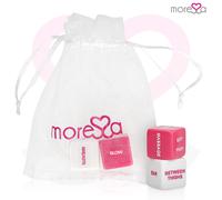 Dadi Erotici con Borsa in Raso Moressa - Gioco di Coppia