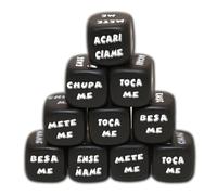 Dadi Erotici per Coppie Diablo Picante - Set 2 Dadi Neri