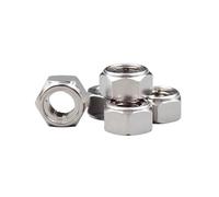 Dadi esagonali a coppia prevalente M3 M4 M5 M6 M8 in acciaio inox Dadi di bloccaggio interamente in metallo 8-20 pezzi(M5-14pcs)