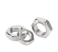 Dadi esagonali sottili dentellati in acciaio inossidabile 304 M6 M8 M10 M12 M14 M16 M18 M20 M22 M24 Passo fine 0,75 1,25,5(M20x1.5x10mm 2pcs)