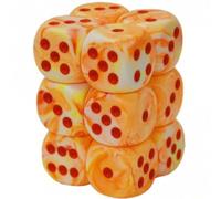 Dadi festivi Chessex D6 da 16 mm, esaedro, 12 pezzi, per bambini dai 14 anni in