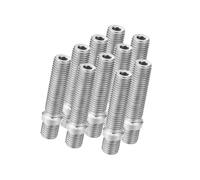 Dadi flangiati, dadi esagonali Dadi flangiati esagonali con perni ruota M12 M14 58 mm confezione da 10(M14x1.5 to M12x1.5)
