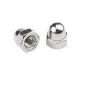 Dadi flangiati, dadi esagonali Dado cieco in acciaio inossidabile 304 M8 M10 M12 M14 M16 Confezione da 5(M12*1.0)