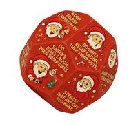 Dadi Gioco Scambio Regali - Regali per Calze della Befana con Dadi di Babbo Natale - Activity Festività per Ragazzi Adulti Serata in Famiglia Intrattenimento