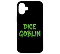 Dadi Goblin - Set di dadi da gioco da tavolo con scritta in lingua inglese "Luck Fun" Custodia per iPhone 16 Plus