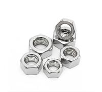 DADI IN ACCIAIO INOX A2 ESAGONALI MEDI M3 M4 M5 M6 M7 M8 M10 UNI 5588 DIN 934