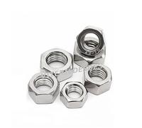 DADI IN ACCIAIO INOX A2 ESAGONALI MEDI M3 M4 M5 M6 M7 M8 M10 UNI5588 DIN934