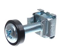 Dadi in gabbia SECCARO M5 in set, per montaggio a cremagliera, acciaio zincato, vite 20 mm con intaglio a croce (PH), rondella, 20 pezzi