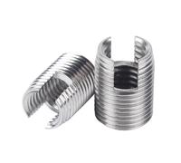 Dadi inseribili autofilettanti con intaglio in met 4-20 pezzi M2 a M12 inserti filettati inserto di riparazione filettatura metallica autofilettante vite a taglio filettata(M5-20pcs)