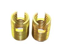 Dadi inseribili autofilettanti con intaglio in met Dado riduttore autofilettante con inserto filettato, 10 pezzi, misure multiple(Carbon Steel,M4)