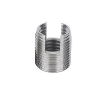 Dadi inseribili autofilettanti con intaglio in met Inserto filettato in metallo M2-M20 Boccola for vite autofilettante for riparazione filettatura tipo scanalato(Stainless Steel,M16x20x22(1Pcs))