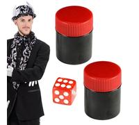 Dadi obbedienti - Prop - Mentalismo numero cubo, Vision Puzzle Gimmick | Color Shift Mystery Tool, divertente gioco per illusionista routine, Mind Puzzle Magic Accessorio per comedy Perfo