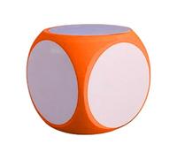 Dadi per cancellare la schiuma, dadi grandi in schiuma per bambini, dadi vuoti, blocco cancellabile a secco, numeri di lettere da disegno, cubo di dadi per lavagna bianca, per aule, giochi, bambini